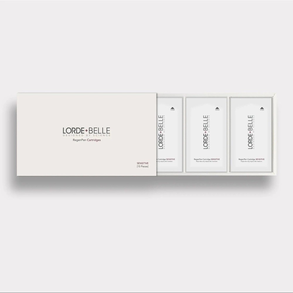 Lorde + Belle RegenPen Cartridges Sensitive 15 Pieces New In Box Skincare